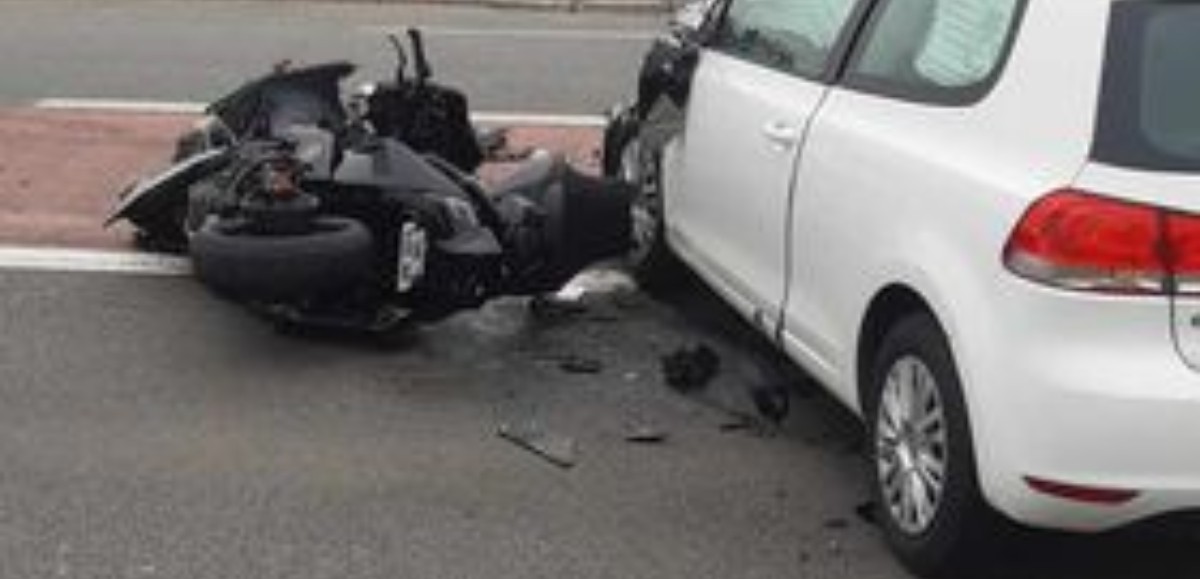 Bruay-la-Buissière : un homme gravement blessé après un accident entre un scooter et une voiture 
