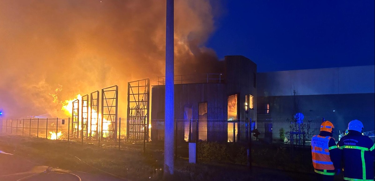 Labourse : violent incendie chez HDF Emballages « Je suis sûr à 99,99% que c’est criminel »