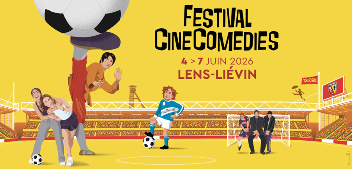 Lens : football et cinéma au programme du Festival CinéComédies