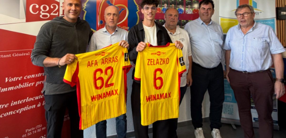 Un jeune joueur d'Arras signe au RC Lens