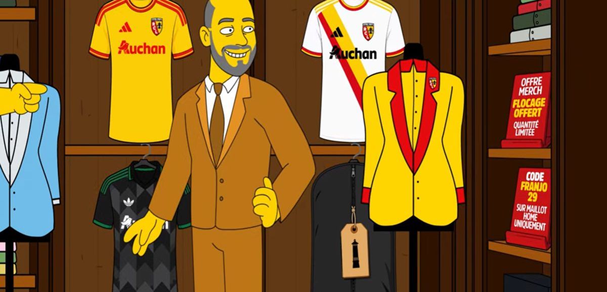 Un maillot encore secret aperçu dans la dernière vidéo du RC Lens