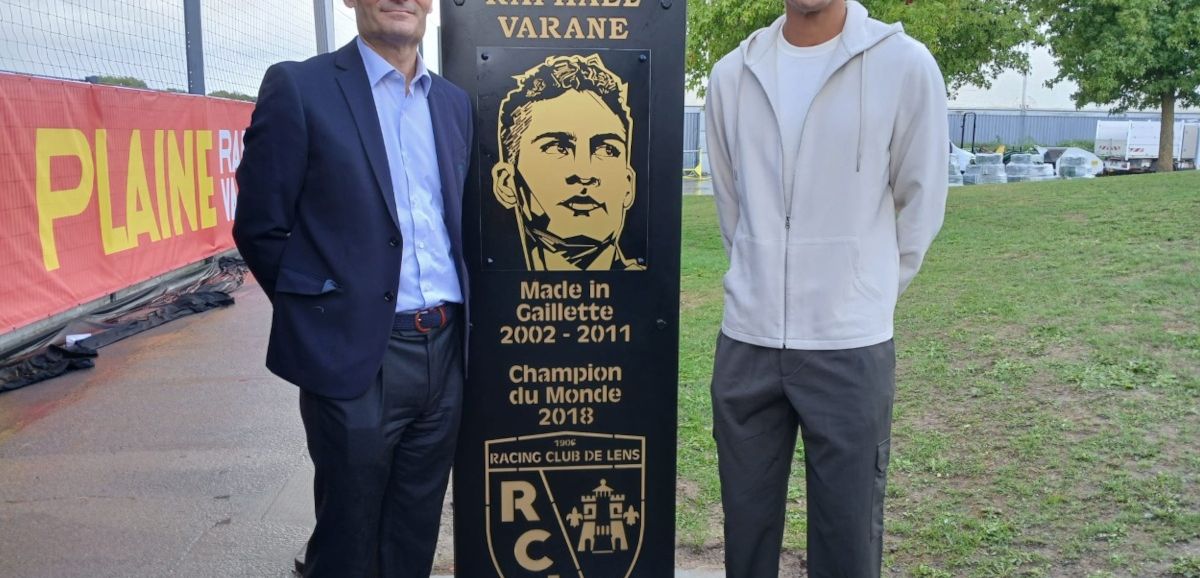 La plaine de la Gaillette-Gervais Martel devient la plaine Raphaël Varane !