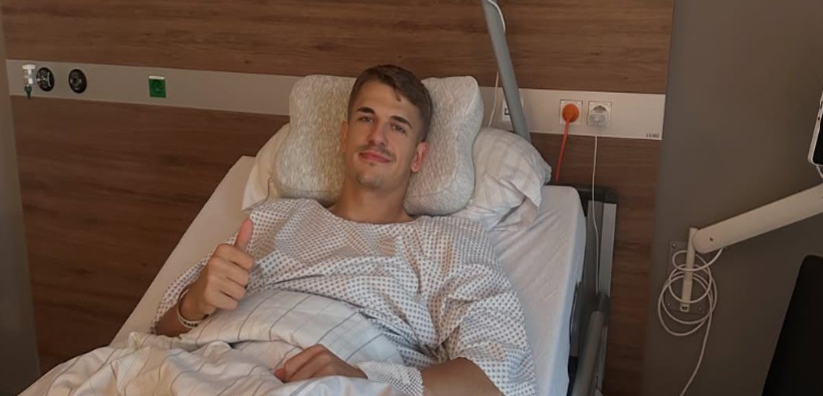 Opéré du genou, Maik Nawrocki a franchi « la première étape » vers son retour